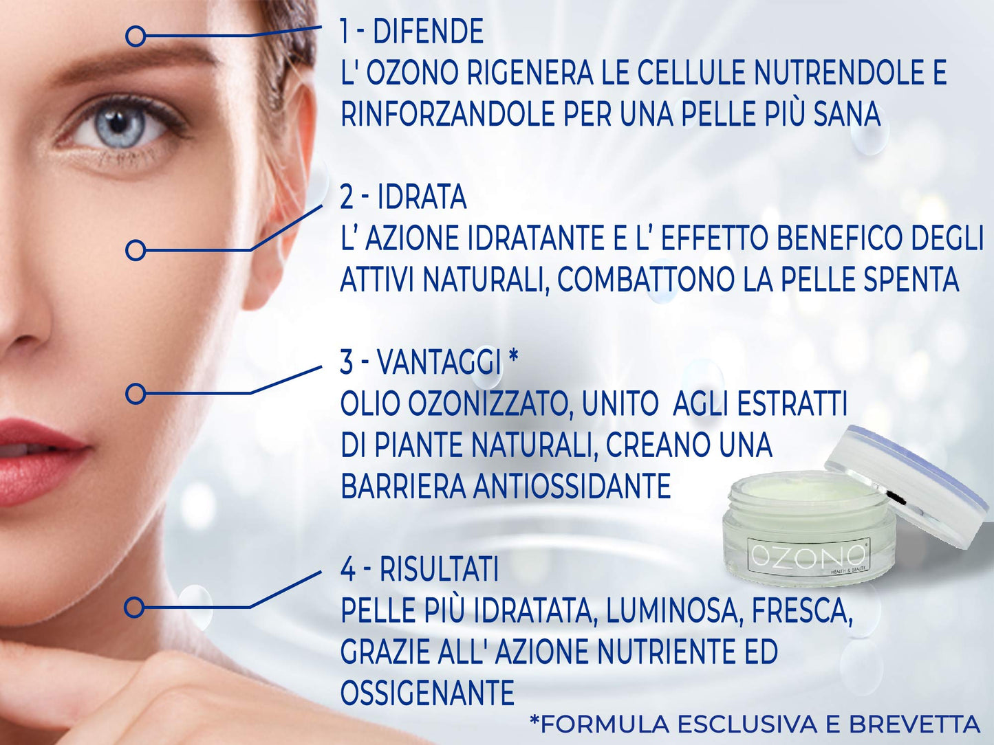 OZONO HEALTH & BEAUTY Moisturising cream/fitocrema