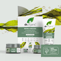 DR ORGANIC Dr Organic Ageless Skincare Set with Organic Seaweed Cleansing Balm, Face Cream & Eye Serum, Moisturising, Fine Lines, Wrinkles, Gift Set, Vegan, Cruelty-Free, Paraben & SLS-Free, Certified Organic