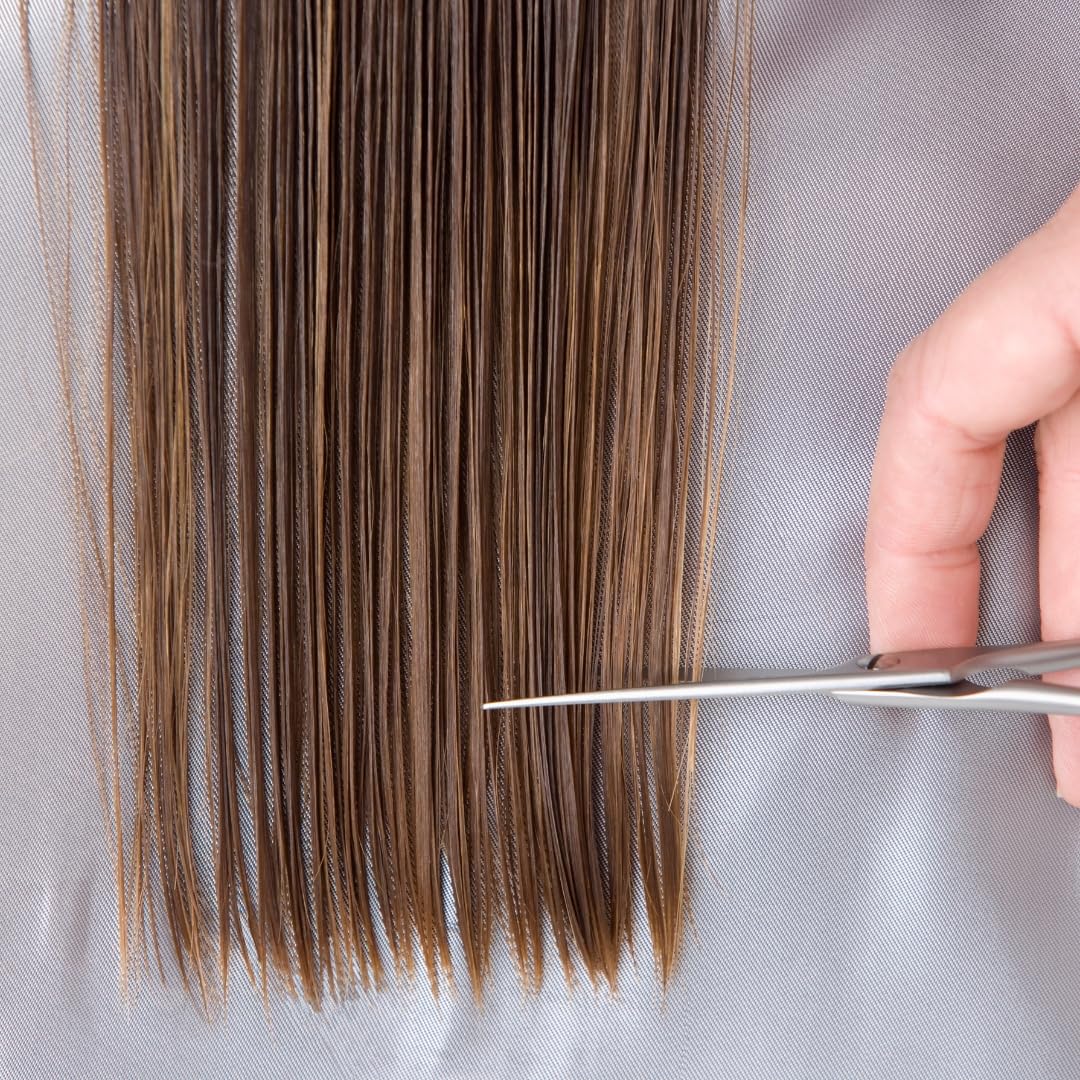 Manicare Hairdressing Scissors, Professional Japanese Stainless Steel, Barber Hair Scissor, Cutting Shears, For At Home Or Salon, Gold Plated Handles With Finger Rest, Use For Trimming Wet Or Dry Hair