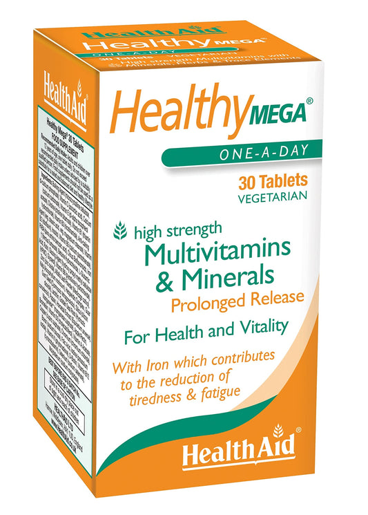 HealthAid Healthy Mega Prolonged Release 30 Vegetarian Tablets