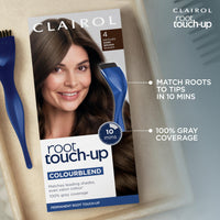 Clairol Root Touch-Up Permanent Hair Dye, 6 Light Brown