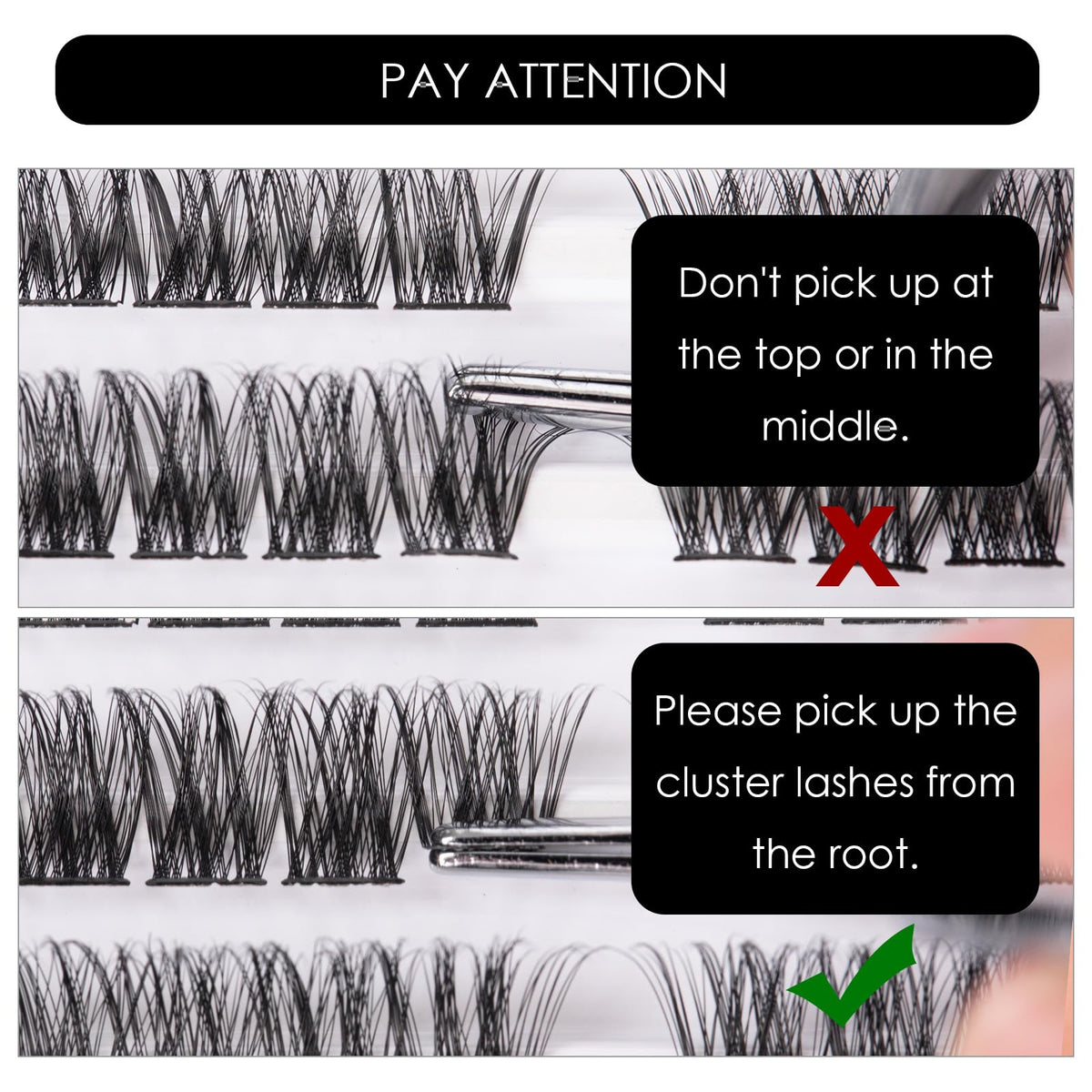 Magnetic SL Individual Lashes 120 Cluster Lashes 3D False Eyelashes Natural Look D Curl Reusable Fluffy Lash Extension Kit with Applicator and Lash Bond and Seal DIY Cluster Eyelash Extensions Mix 10-16MM-DM01