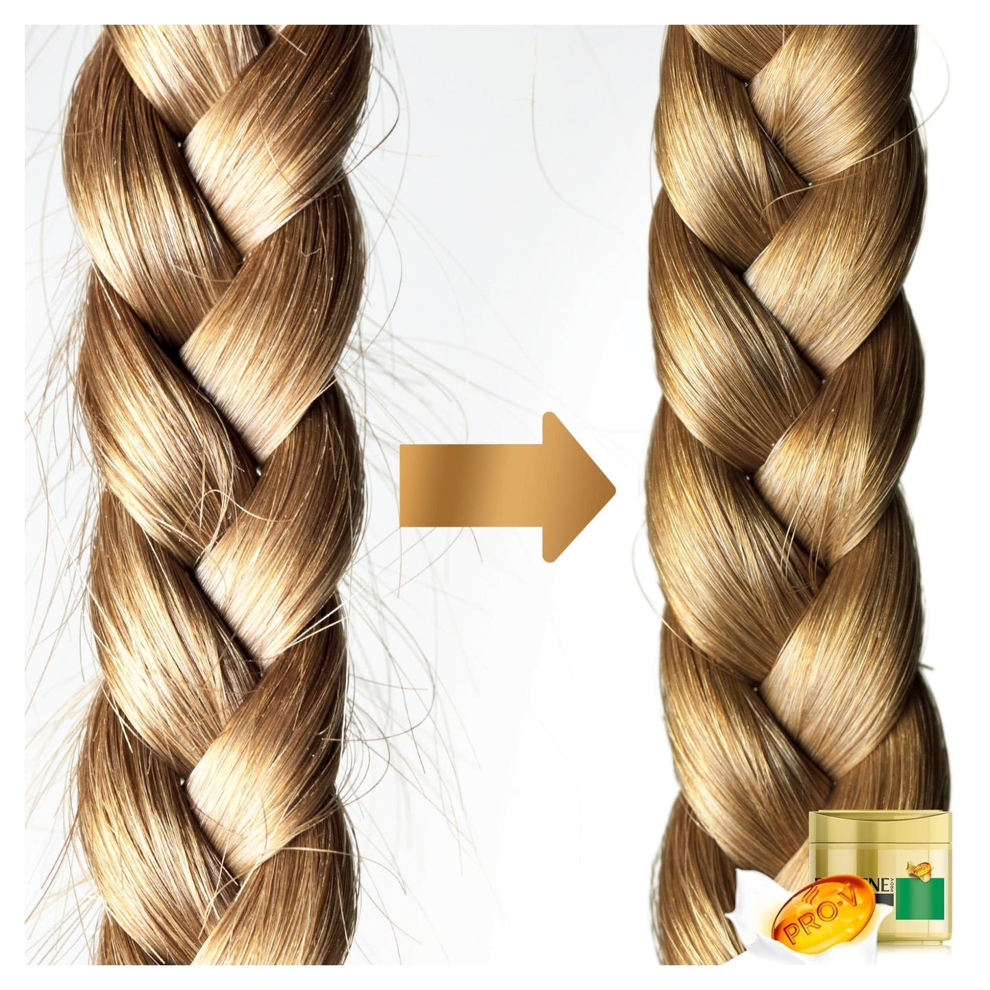 Pantene Pro-V Miracles Smooth & Silky Keratin Reconstruct Hair Mask (300 ml) for Unruly Hair, Hair Treatment Dry Hair, Hair Care Shine, Anti-Frizz