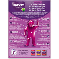 Bassett's Blackcurrant and Apple Flavour Multivitamins, 30 Pastilles, 30 Count (Pack of 1)
