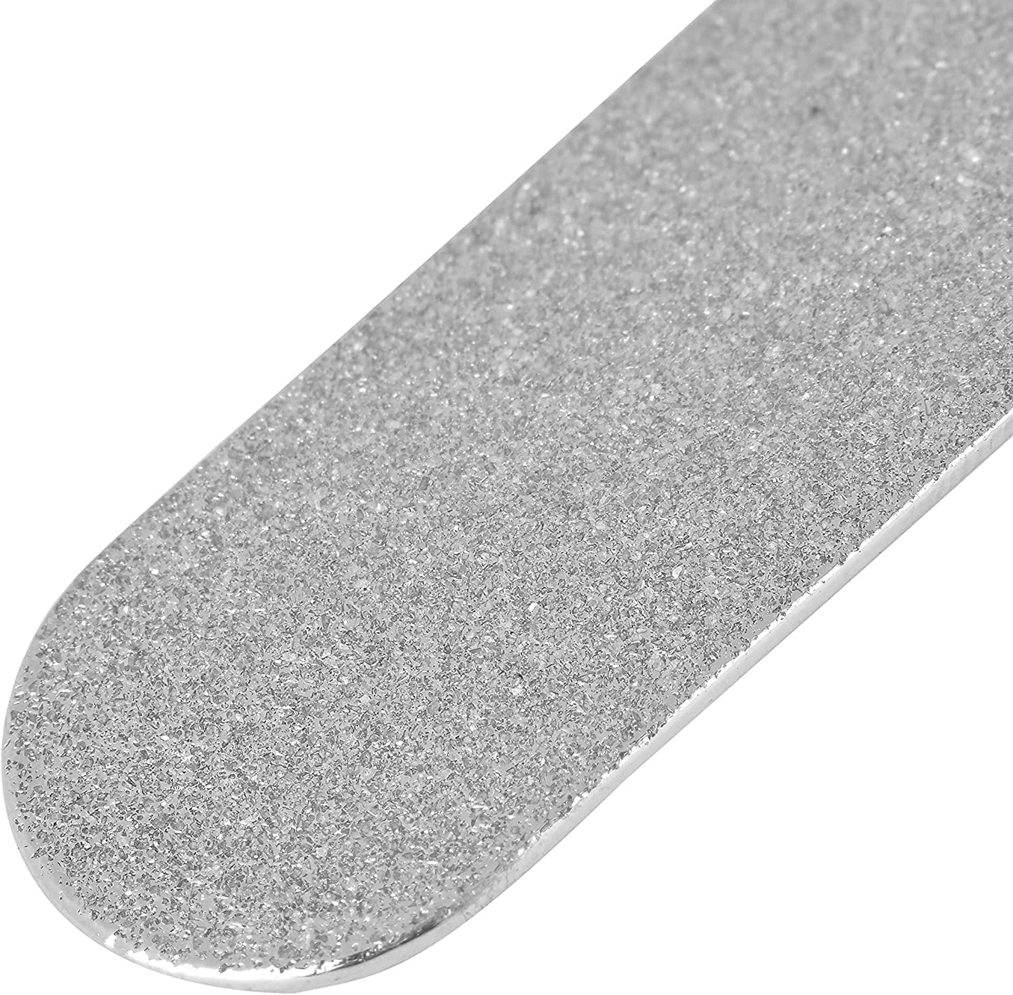 Awans Diamond Deb Nail File, Double Sided Diamond Dust Coating. 6 Inches Reusable Stainless Steel (Nail File - 1)