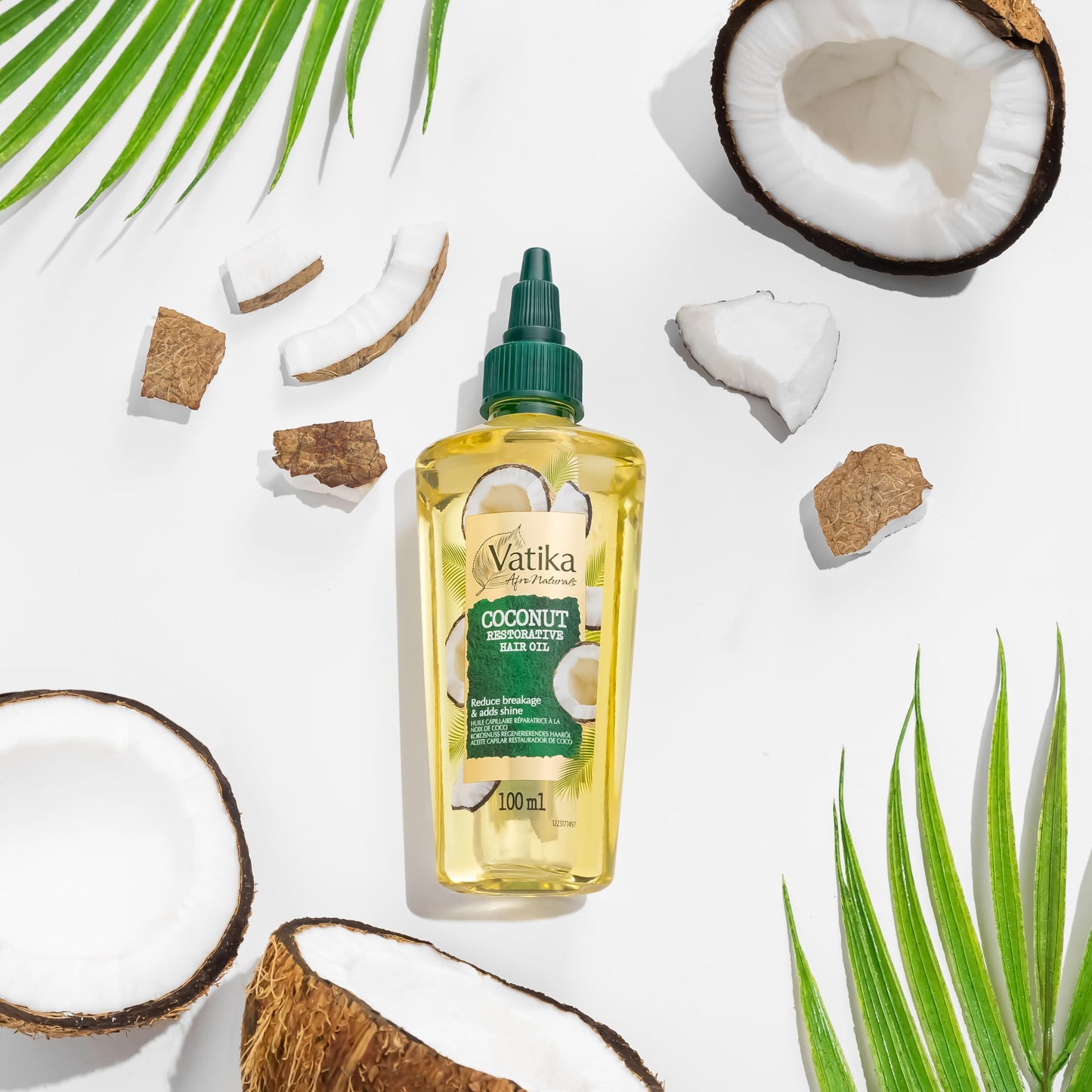 Vatika Naturals Vatika Afro Naturals Coconut Restorative Hair Oil - 100ml | Provides Strength & Nourishment | Boost Hair Health & Control Frizz