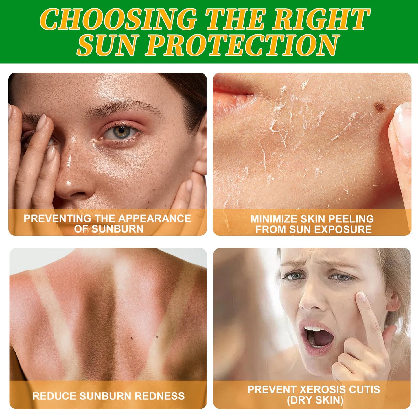 MXCZBSM Solid Sunscreen Stick,Spf 50 + High Times Sunscreen With Uv And Infrared Double Protection,Long-Lasting Waterproof Up To 80 Minutes,Effectively Prevent Sunlight Damage To The Skin