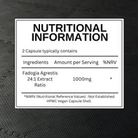 Nutrition Kings Fadogia Agrestis 1000mg per Serving – 24:1 Pure Herbal Extract – 60 Capsules – High Strength Supplement for Vitality, Energy, Wellness & Performance