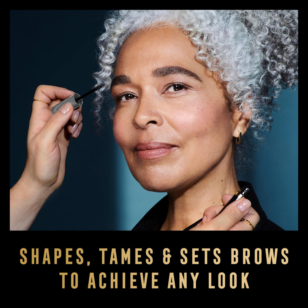 Max Factor 2000 Calorie Volumising Brow Sculpt Gel, Long-Lasting, Plumped & Fuller-Looking Brows, Waterproof, Smudge-Proof, Shapes & Intensifies, 001 Dark Blonde, 4.5ml