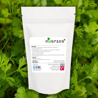 Nutrics® 450mg Cilantro Coriander V Capsules - Supplement - Suitable for Vegan Vegetarian Halal & Kosher Diet – 100% Pure - 90 Vegan Capsules (1 Month Supply) (90)