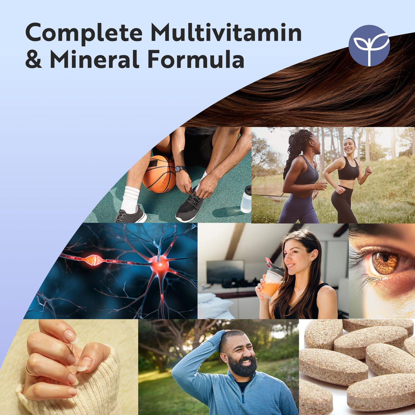 Nutravita Multivitamin Tablets for Women & Men - 365 Vegan Tablets - 1 Year Supply of Multivitamins - Immune System Support - Multi Vitamins - 26 Essential Active Vitamins & Minerals - Made in the UK