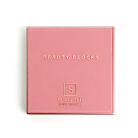 SCULPTED by Aimee Connolly Beauty Blocks 4-in-1 Face Palette from Sculpted by Aimee (Deep) - Vegan Bronzer, Blusher, Powder & Cream Highlighters to Define and Glow