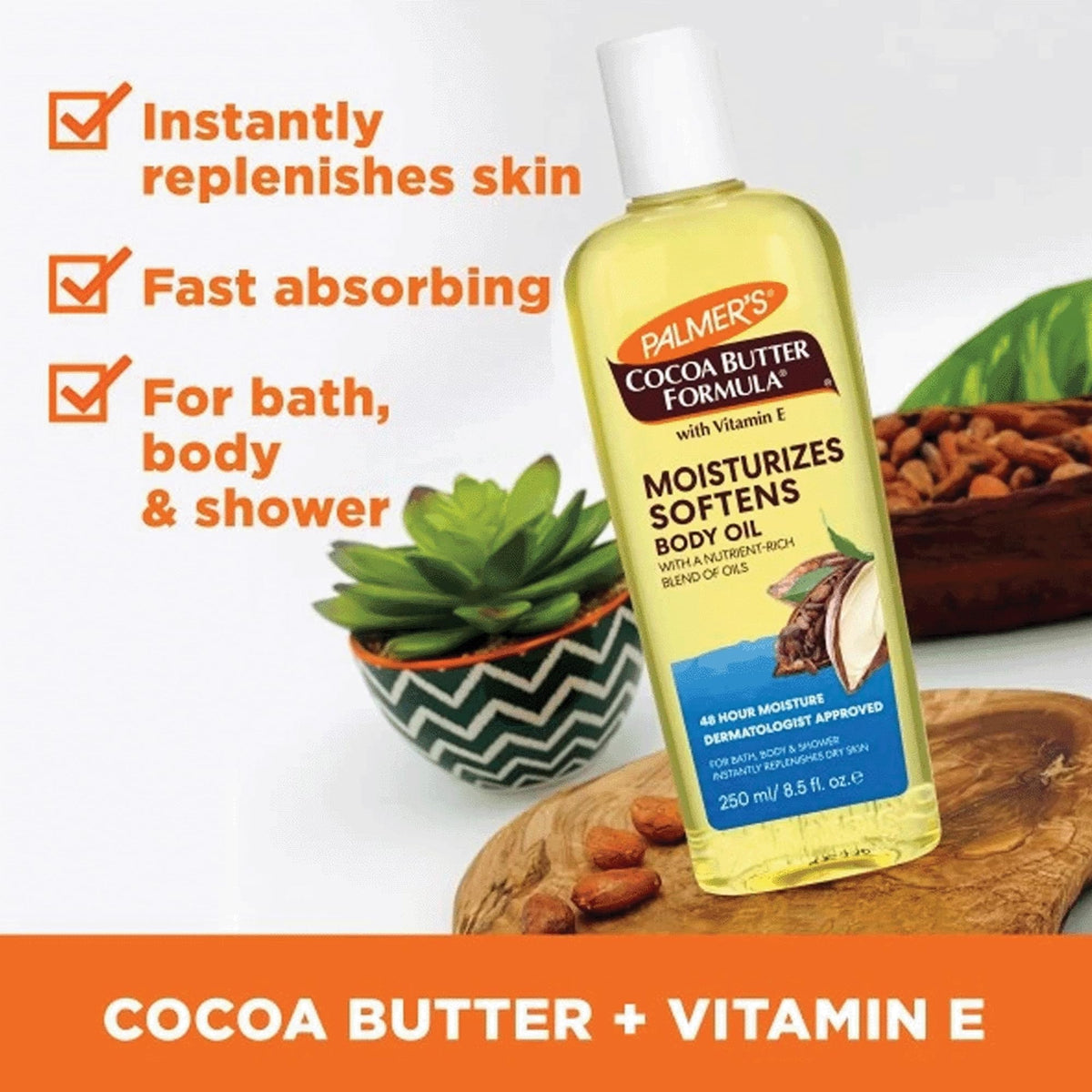 Palmer's Palmers Cocoa Butter - Moisturizing Body Oil - Bottle - 250ml