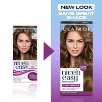 Clairol Nice'n Easy Tone+Gloss Semi Permanent Hair Dye - 637/76 Light Golden Brown