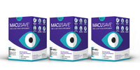 Macu-SAVE Food Supplement for Macular Health with Meso-Zeaxanthin/Lutein and Zeaxanthin - Pack of 90 X 3