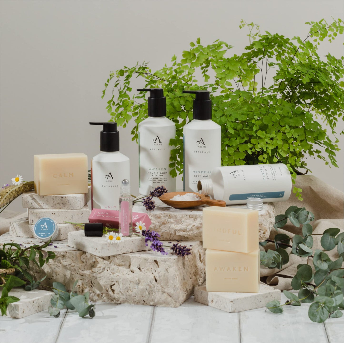 Arran Sense of Scotland Naturals Calm Quick Absorbing Calming Lavender & Chamomile Fresh Fragranced Pulse Point Oil Vegan Cruelty Free