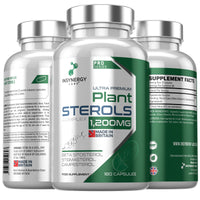 Insynergy Labs Plant Sterols 1,200mg (Maximum Dose in UK) 180 Capsules, Superior Cholesterol Lowering Supplements (Beta-Sitosterol + Stigmasterol + Campesterol) 3 Form High Strength Complex
