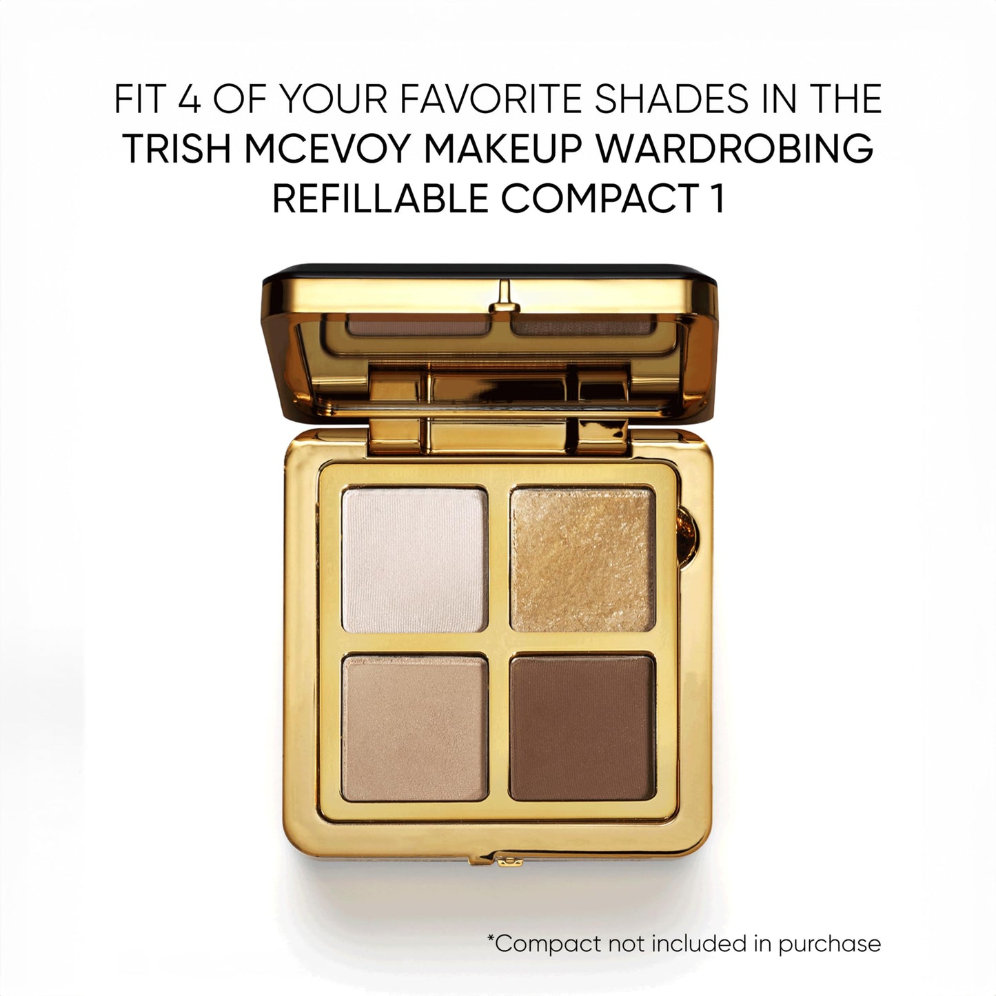 Trish McEvoy Glaze Eye Shadow Refill, Soft Peach, 0.04 OZ / 1.4 G