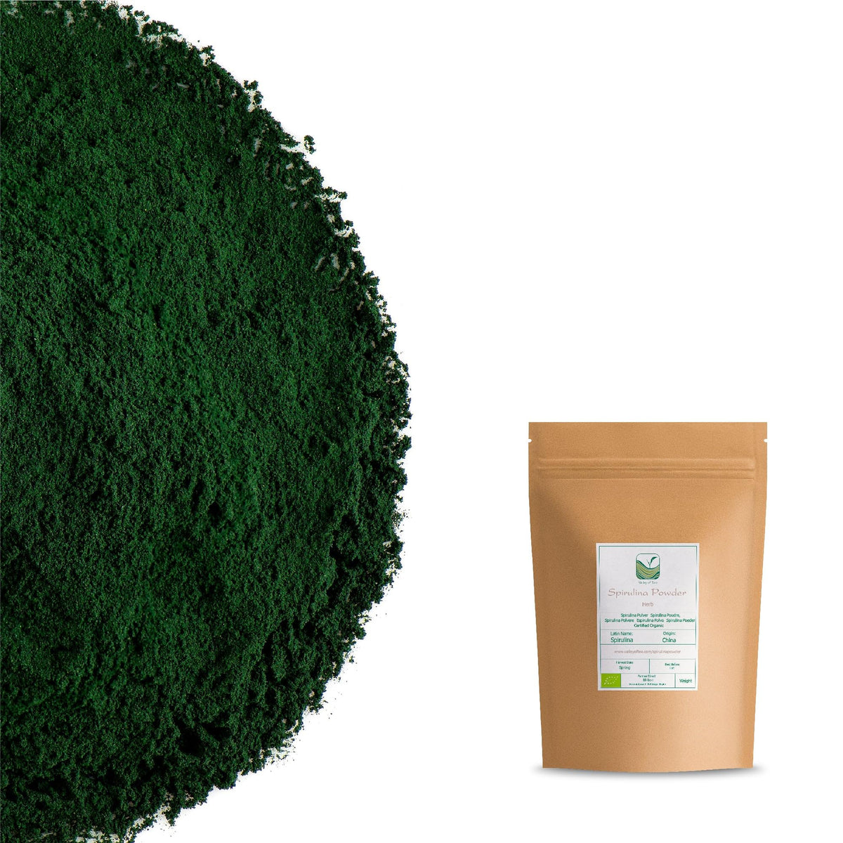 Valley of Tea Spirulina Powder Algae 200g -