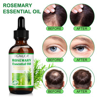 FVVSIEDK Rosemary Oil for Hair Regrowth(2.02 Fl Oz),Mulitpurpose 100% Pure Rosemary Essential Oil for Hair Loss,Hair Skin Nail Nourishment,Stimulates Hair Growth,Rid of Itchy and Dry Scalp for Unisex