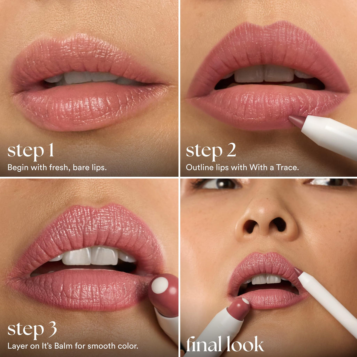 Julep It's Balm Full Coverage Lip Crayon (Canyon Rose) Hydrating, Nourishing Lip Colour - Smooth, Highly Pigmented, Semi-Gloss Finish - Buildable Lipstick with Nourishing Vitamin E Lip Balm Core