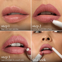 Julep It's Balm Full Coverage Lip Crayon (Canyon Rose) Hydrating, Nourishing Lip Colour - Smooth, Highly Pigmented, Semi-Gloss Finish - Buildable Lipstick with Nourishing Vitamin E Lip Balm Core