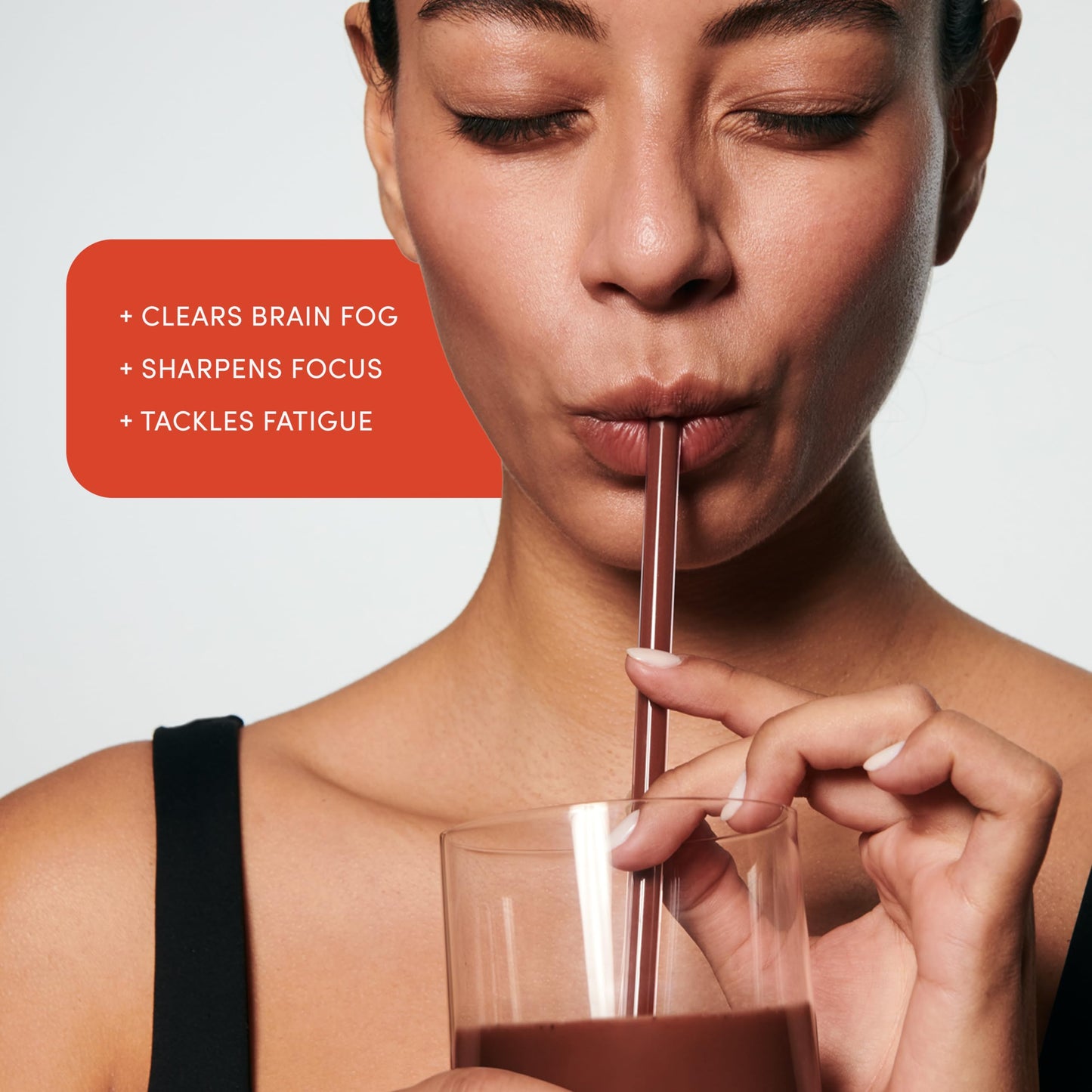 Indi Mind Supplement - Plant-Based Nootropic Powder for Brain Function - Improves Focus, Supports Memory and Combats Fatigue - Cocoa and Berry Flavour - 170g (28 Servings)