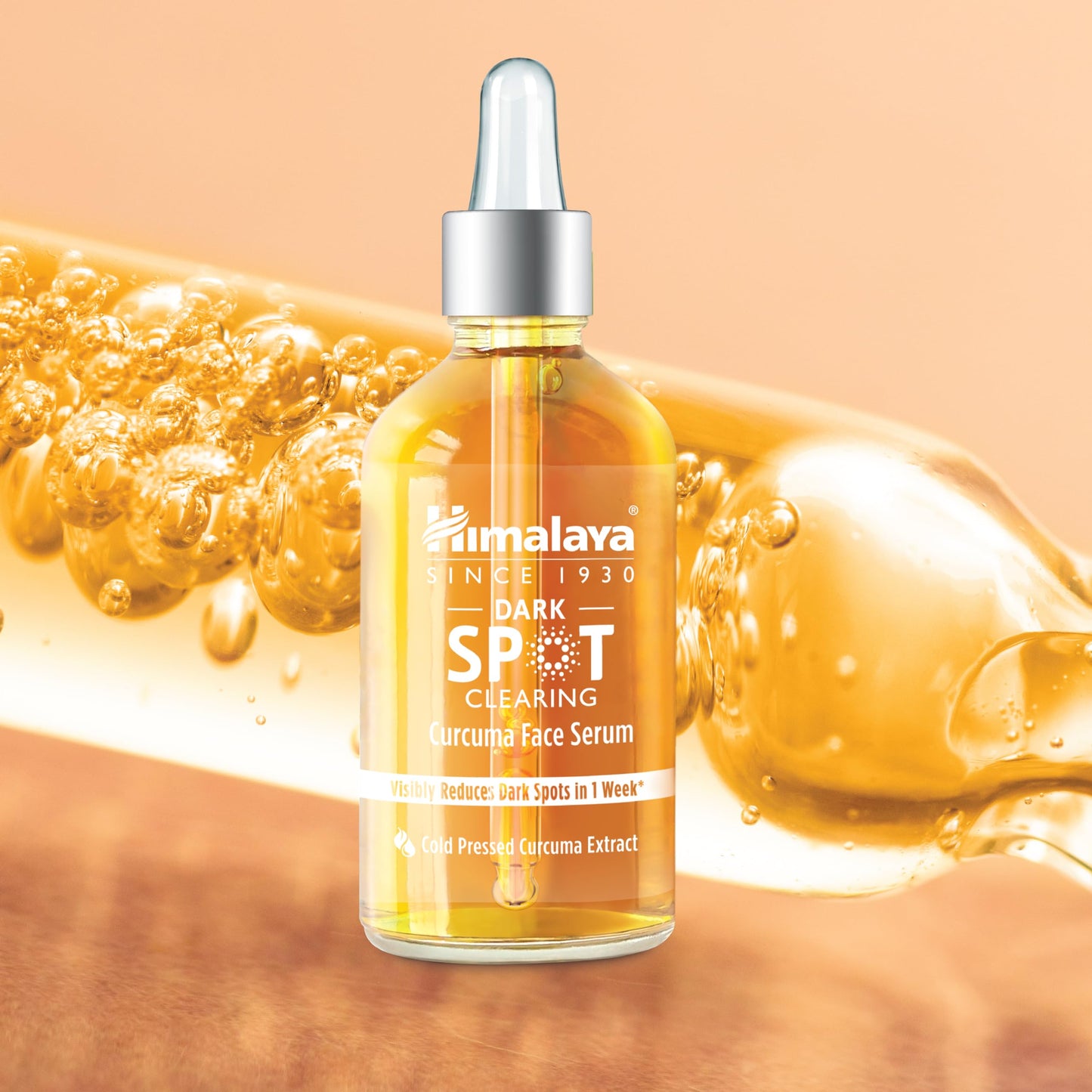 Himalaya Dark Spot Clearing Curcuma Face Serum, Visibly Reduces Dark Spots in 1 Week, 30ml