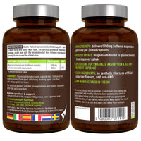 Igennus Healthcare Nutrition Igennus Chelated Magnesium Glycinate Pure & Clean Formula 180 Capsules