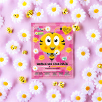 7th Heaven Bumble Bee Face Mask with Chamomile & Honey Fragrance - Hydrating & Brightening