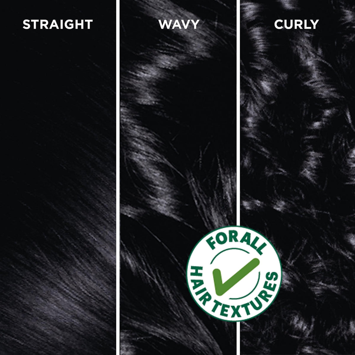 Garnier Nutrisse Ultra Color Hair Dye, Vegan, 1.10 Infinite Black. Ensures 100% grey coverage and deep, endless shine with 8-week colour. No-ammonia, vegan formula for an intense, dramatic black.