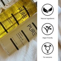 Unwind Body Oil by PURE Spa Skincare - Aromatic Blends of Lavender & Ylang Ylang - 100ml - Helps Reduce Stress & Anxiety and Improves Sleep - Body, Bath, Hair & Massage Oil - 100% Natural and Vegan