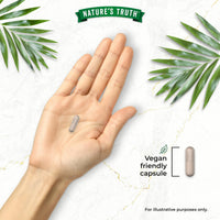 Ashwagandha KSM-66 600mg | High Strength Supplement with 5% Withanolides | 60 Vegan Capsules for Men & Women | by Nature's Truth