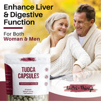 Nutri-things TUDCA Capsules - Liver Health Support Supplement - Naturally Occurring Bile Acid - Reduce Oxidative Stress & Inflammation - Improve Liver Function - Convenient Daily Supplement - 120 Capsules