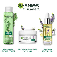 Garnier Organic Thyme Purifying and Perfecting Toner for Combination and Oily Skin, Enriched With Salicylic Acid 150 ml