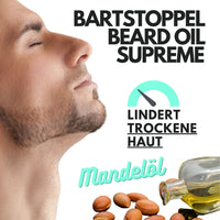 Beard Oil Mango Vanilla Dream Scented | Hair Growth & Moisturiser | Bartstoppel© Barber Company | Supreme Care for Men