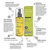 Botanico Vida Omega Oil. The 100% Natural Body Oil for Stretch Marks, Scars, Dry Skin. Clinically Proven Skincare, 125ml