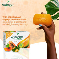 extract 4 Pack Extract Papaya Calamansi skin Whitening Soap 135g by Extract Papaya Calamansi
