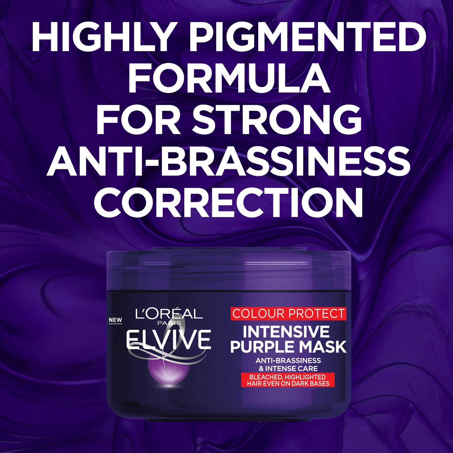 L'OREAL PARIS L'Oreal Paris Elvive Colour Protect Anti-Brassiness Purple Mask,250 ml