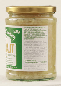The Sauerkraut Co. Award Winning Traditional Sauerkraut (6x500g). Packed Full of Pro-Gut Living Bacteria (Unpasteurised), Vital Vitamins & Minerals