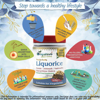 DivyaHerb Liquorice Root Powder (Yastimadhu - Mulethi - Jethimadh)