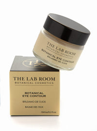 The Lab Room Botanical Eye Contour 15ml Jar, Anti-Wrinkle Cream for Under Eye Bags and Dark Circles, Regenerates and Hydrates the Delicate Eye Area