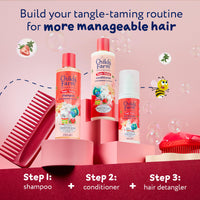 Childs Farm Tangle Taming Conditioner, Straight or Wavy Hair, Gentle, Tear Free, Strawberry and Mint, Kids, Baby, 250ml