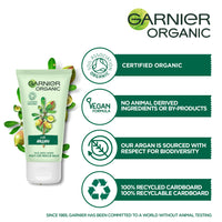 Garnier Organic Argan Multi Use Rescue Balm for Face, Body and Hands, Instantly Nourishes and Soothes Dry Hands & Dry Patches 50 ml