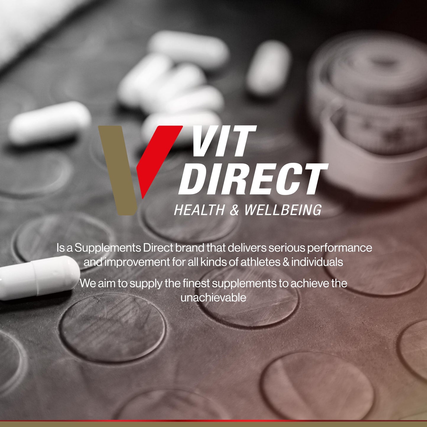 Vit Direct - Glucosamine, Calcium & Chondroitin (with MSM Complex) - 120 Triple Action Capsules - Joint Care Supplement - Supports Joint Health - Designed to Reduce Joint Pain