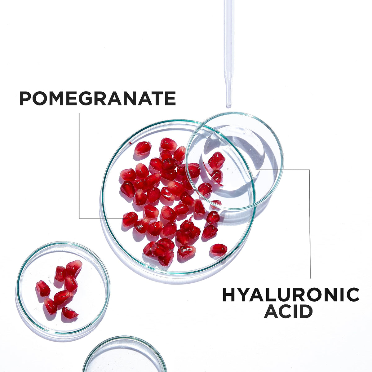 Garnier Moisture Bomb Pomegranate and Hyaluronic Acid Sheet Mask, Super Hydrating & Replumping Face Mask, For Dehydrated Skin, Vegan Tissue Mask, 28g