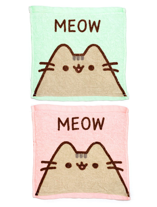 Puckator Pusheen the Cat Compressed Travel Towel - Backpacking Traveling Essentials Essential - Hangover Kit - Holiday Travel Camping Must Haves Accessories - Thin Mini Face Expandable Towel Towels