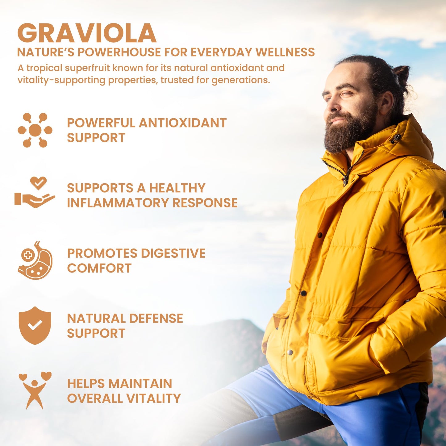 ALZURO LABS Alzuro Labs Soursop (Graviola) | 4,000mg Equivalent | 400mg 10:1 Fruit Extract | 180 Vegan Capsules | Annona muricata | GMP & 3rd Party Lab Tested