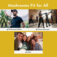 B-YOND Performance Mushroom Complex Supplements for Immune Support - Premium Lion’s Mane Mushroom Supplement Capsules with Chaga, Maitake & Reishi Mushroom - Supplement for Women & Men by B-Yond Performance, 60 Capsules