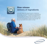 Snowden Glucosamine and Chondroitin High Strength Joint Patches with Vitamin C - Muscle and Joint Care Health Products, Natural Ingredients - Discreet and Waterproof, Slow Release - 30 Day Supply